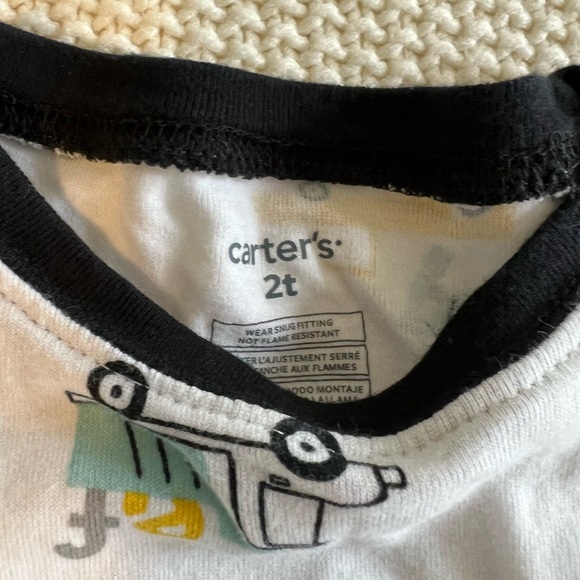 2T Carter’s Interchangeable Boys Pajamas Sets - Picture 7 of 9